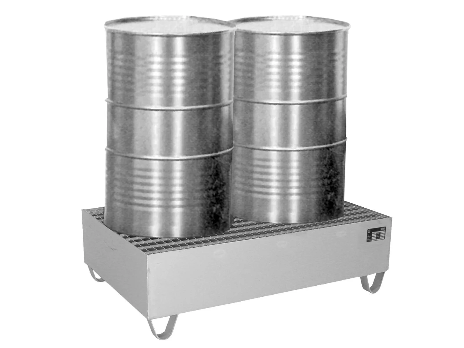Vasca di contenimento in acciaio inossidabile 1200x800x360 mm 224 litri VAW-2, Gasbräter, Bierfassaufbereitung, Stahltanks, Doppeltonnr, Biersystem