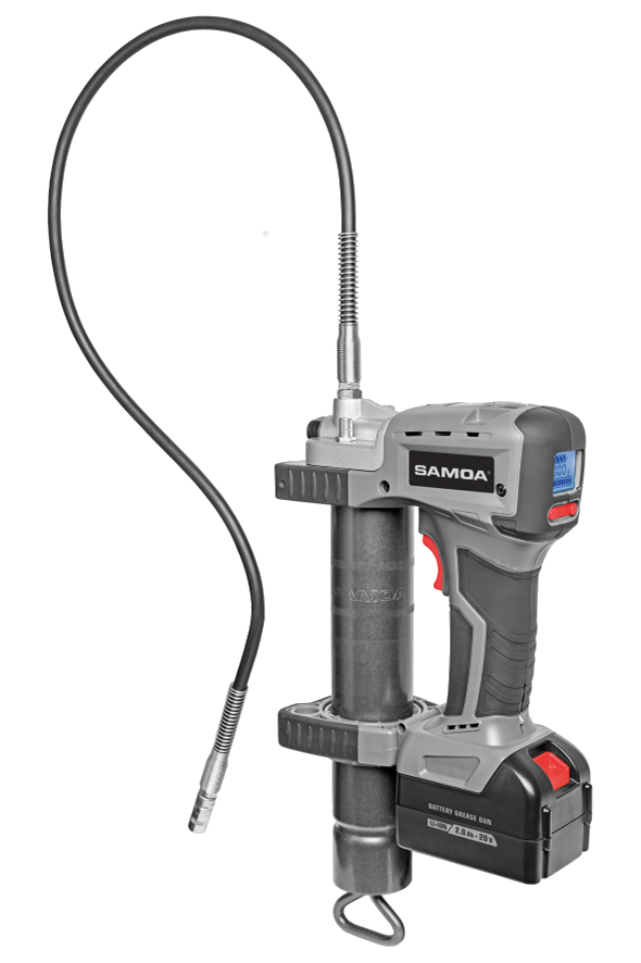 Akku-Fettpresse AFP-S 400 20V mit einem 2.000 mAh Li-ION 20V-Hochleistungsakku