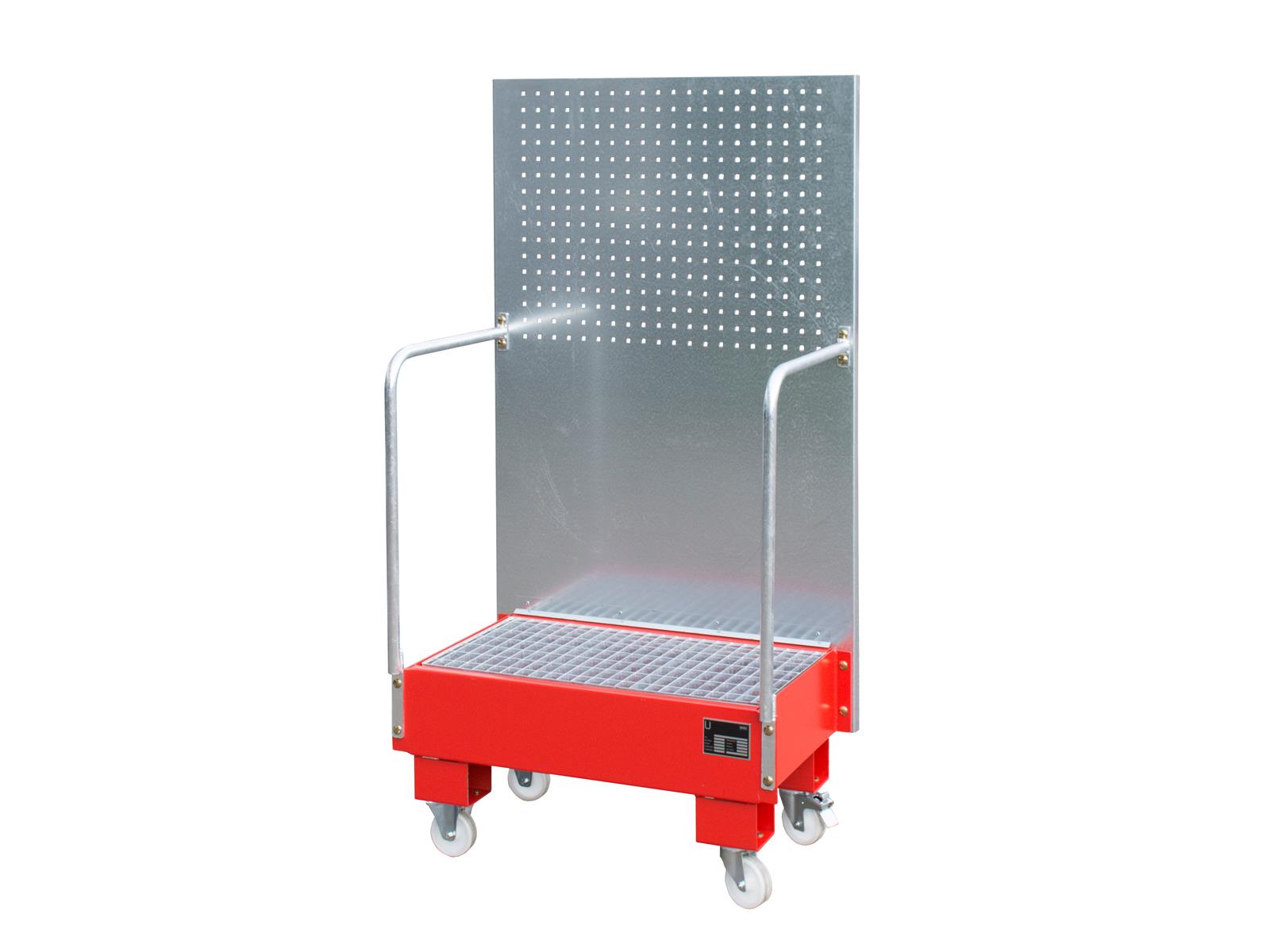 Fahrbare Auffangwanne 570x890x1685mm 60 Liter TYP LPW 60-2