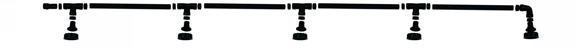 Set da 5 tubi di sfiato per serbatoi da 2.500–3.000 L Schütz 4005923