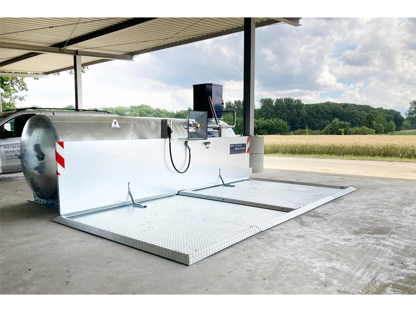 Punto di rifornimento carburante KAP-ECO - Installazione interna - Pacchetto completo