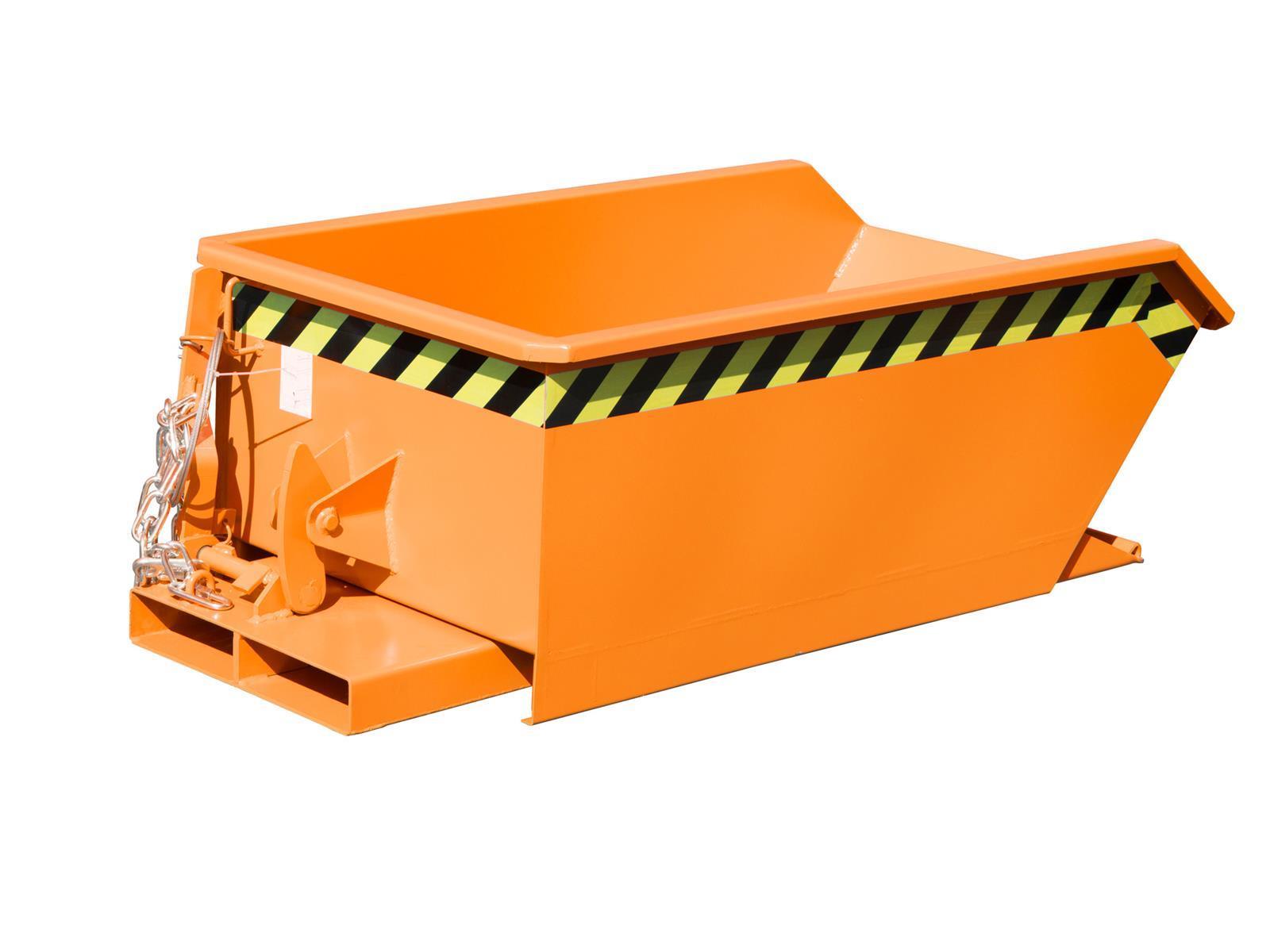 Mini-Kippbehälter MGU 230 0,23m³ 1385x680x450mm Mini-Kippbehälter MGU 230 0,23m³ 1385x680x450mm RAL 2000 Gelborange