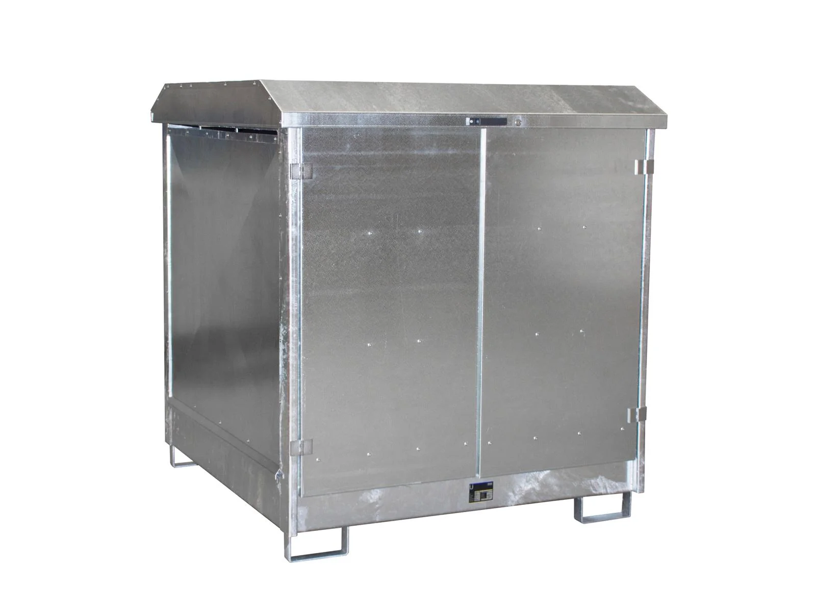 Deposito di sostanze pericolose Tipo GD-N GD-N 4 1437x1500x1557mm, MetallSchrank, Stahlgehäuse, verzinkt, LagerSchrank, Industrie