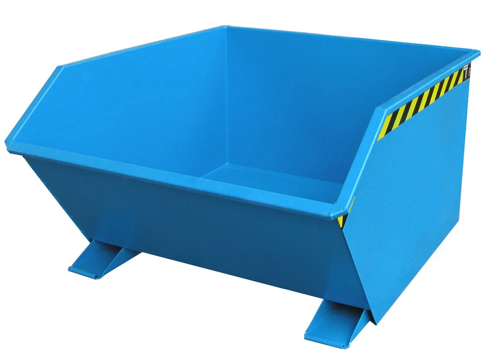 Kippbehälter GU 1000 1m³ 1640x1280x780mm RAL 5012 Lichtblau