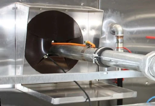Raccordo per linea di riempimento - Accessori per la stazione di rifornimento carburante KAP-ECO e KAP-GIRO, industrielle Ausrüstung, Röhre, Metallrohr, orangees Kabel, Belüftung