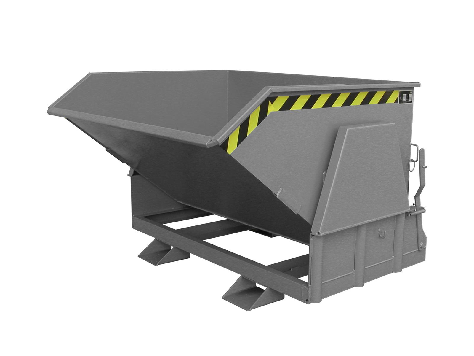 Tipping Container BK 80 0.80m³ 1430x1150x1070mm RAL 7005 Mouse Grey