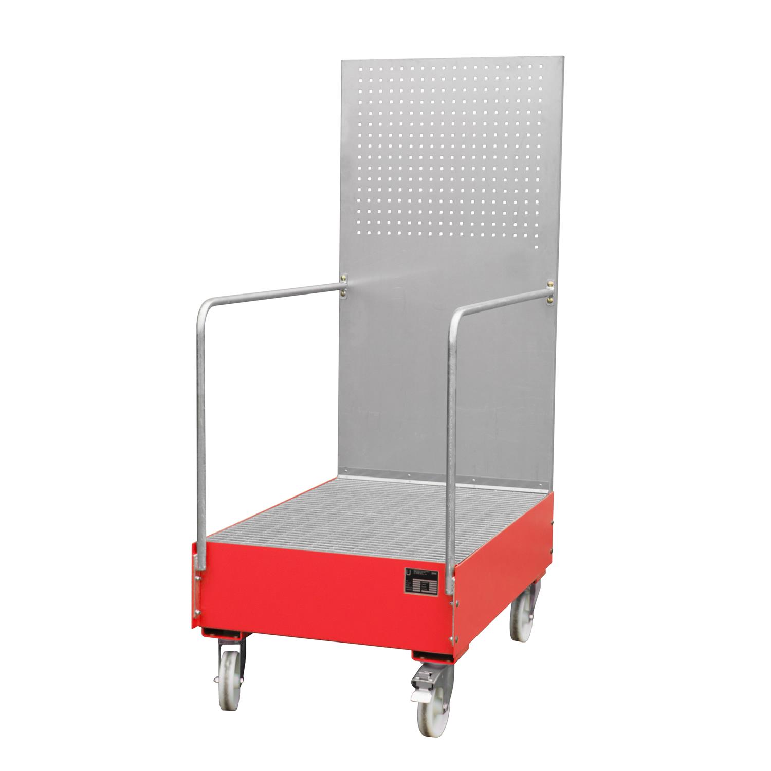 Fahrbare Auffangwanne 1280x800x2015mm 215 Liter TYP LPW 200-3