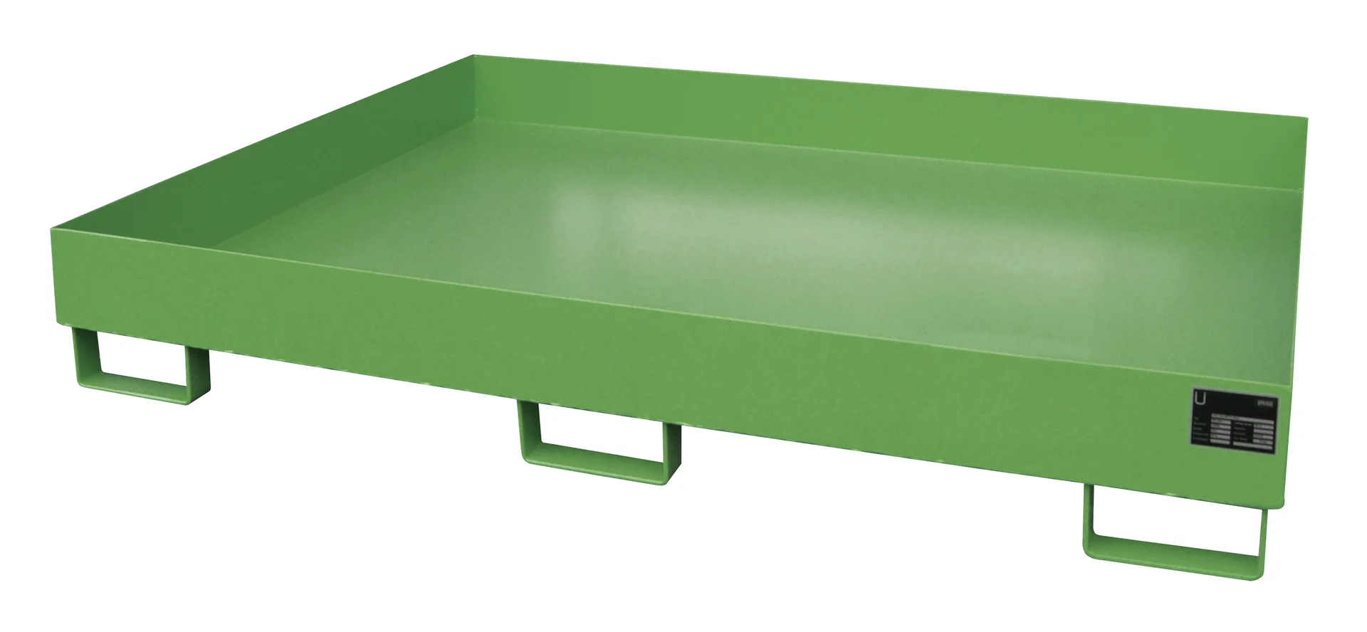 Shelf Tray 1750x1300x250mm 240 Liters Type RW 1800 RAL 6011 Reseda Green 🌿