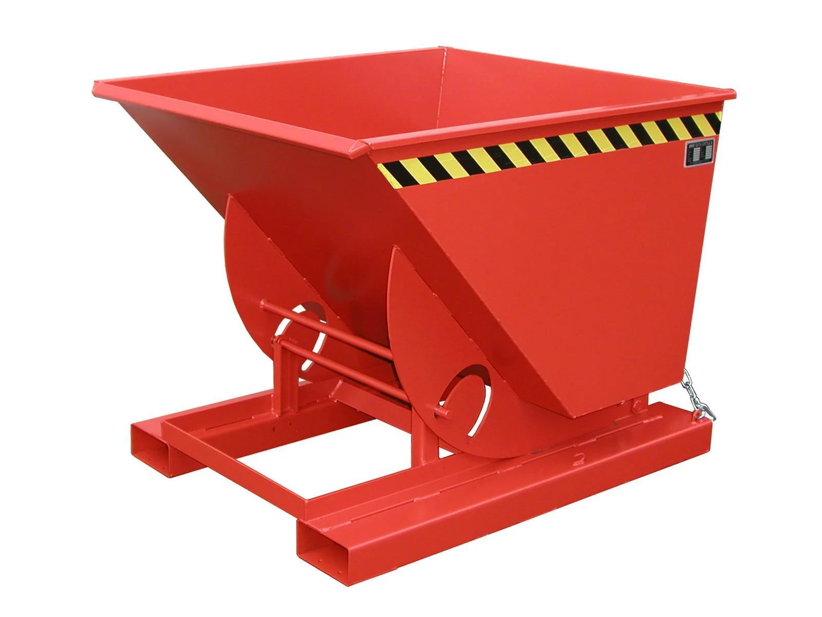 Contenitore ribaltabile da 0,75 m³, dimensioni 1420 × 1190 × 1070 mm, AK 75