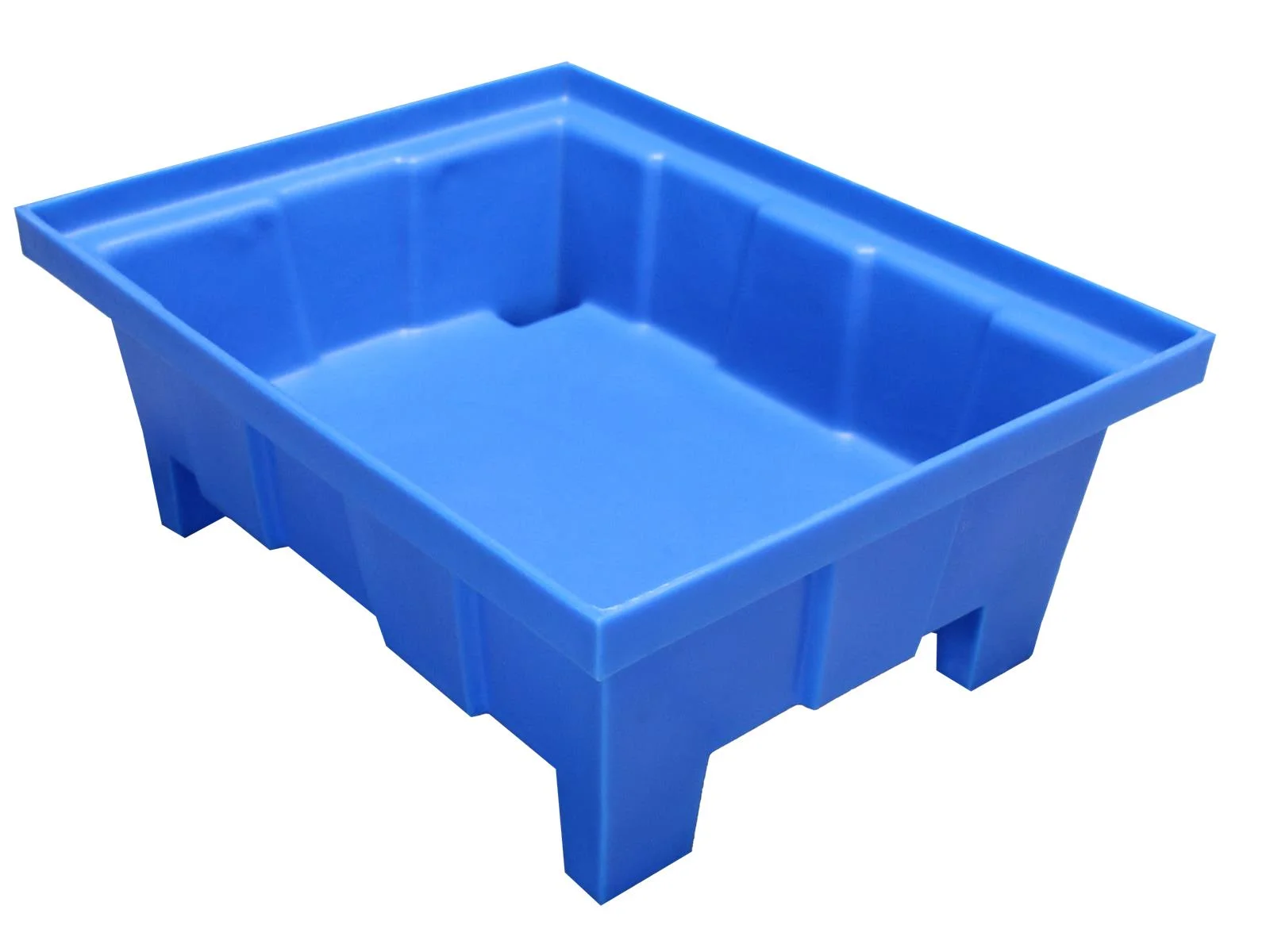 Mini spill containment tray 70 liters with legs – made from HDPE