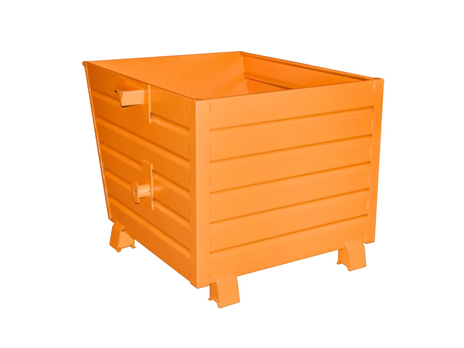 Cassone ribaltabile impilabile BSK 90 1200x1000x900 0,90 m³ RAL 2000 giallo-arancione