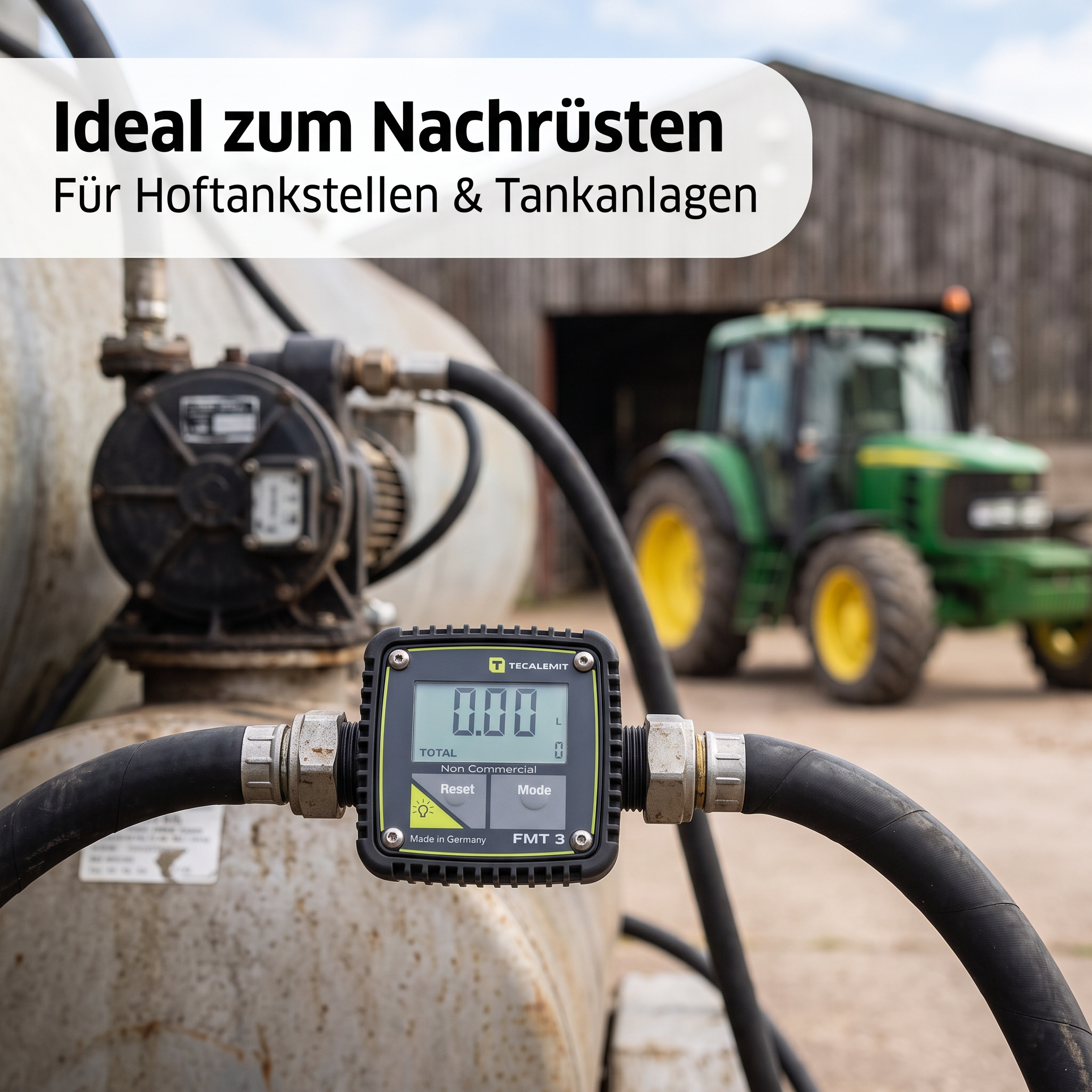 Elektronischer Durchflussmesser FMT 3 III
