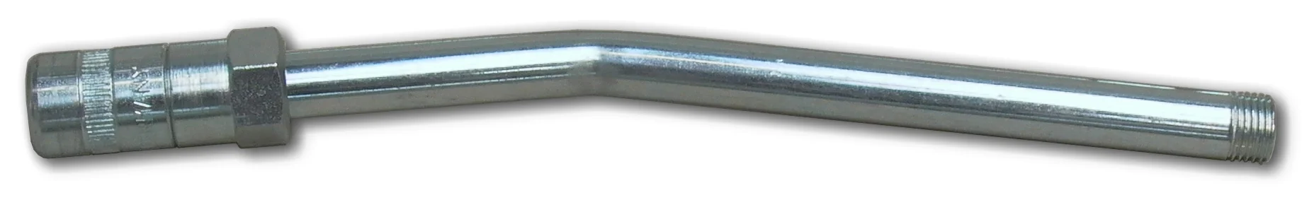 E4024 Tubo di spruzzo, curvo 150 mm con bocchetta idraulica a 4 ganasce