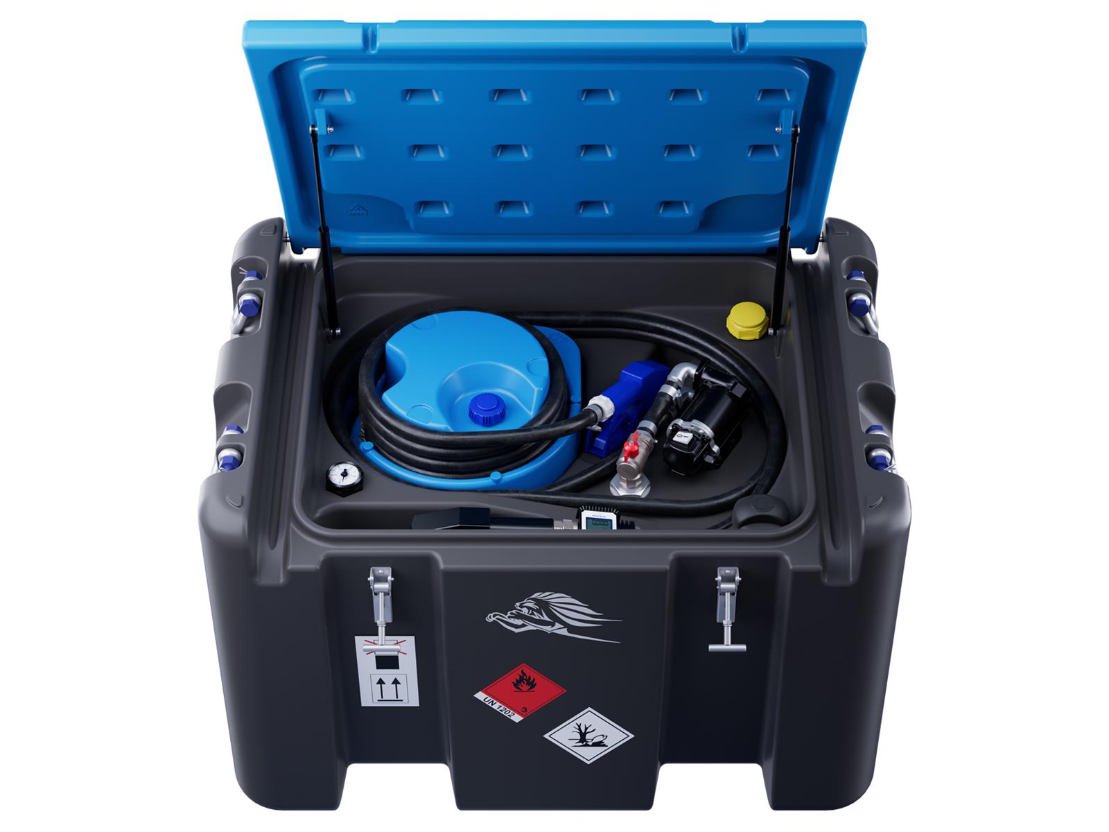 TruckMaster® Combo 880+90 – Mobile 2-in-1 Tankanlage für Diesel & AdBlue® KINGSPAN ohne Zählwerk