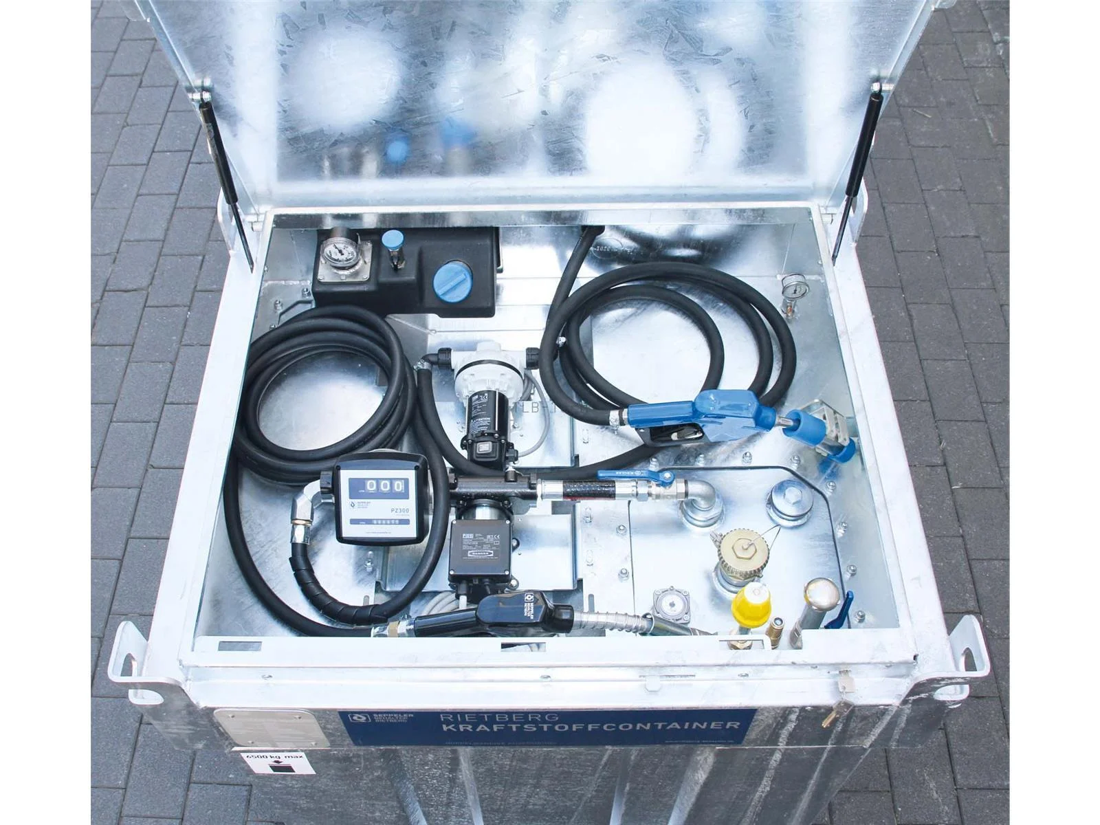 Stazione di rifornimento mobile Quadro Blue (diesel + soluzione di urea AdBlue®)