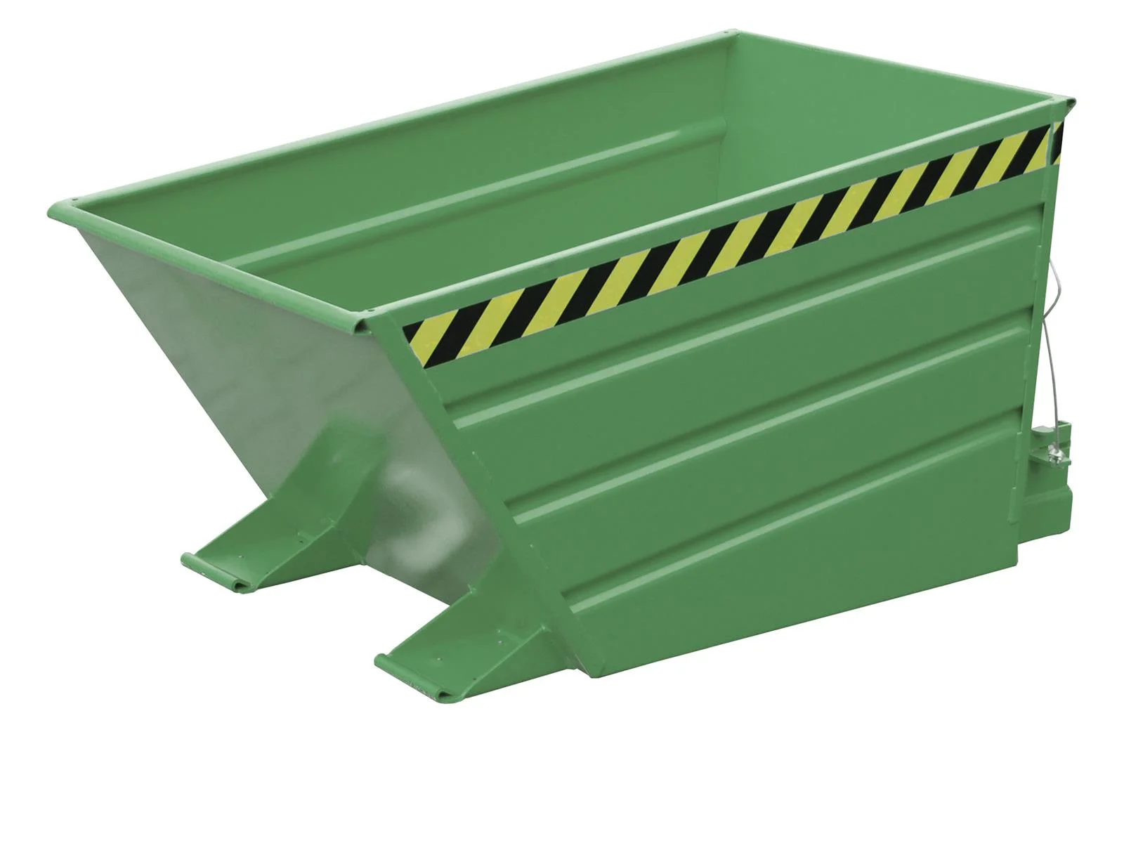 Kippbehälter VD 500 0,50m³ 1375x800x730mm RAL 6011 Resedagrün