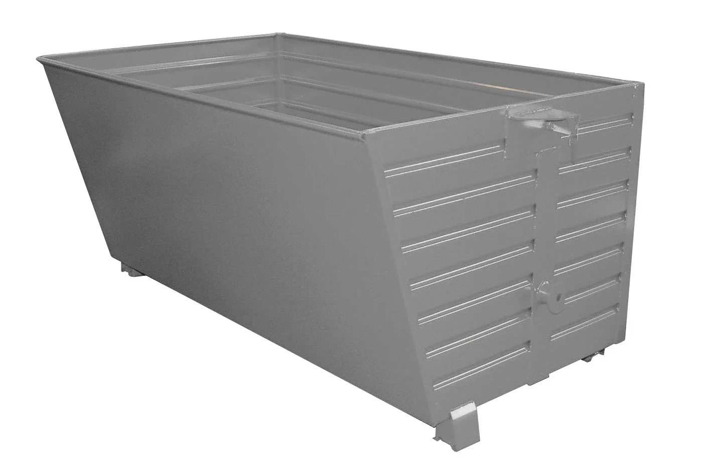 Stack Tipper BSK 200 1200x2000x1000 2m³ RAL 7005 Mouse Gray