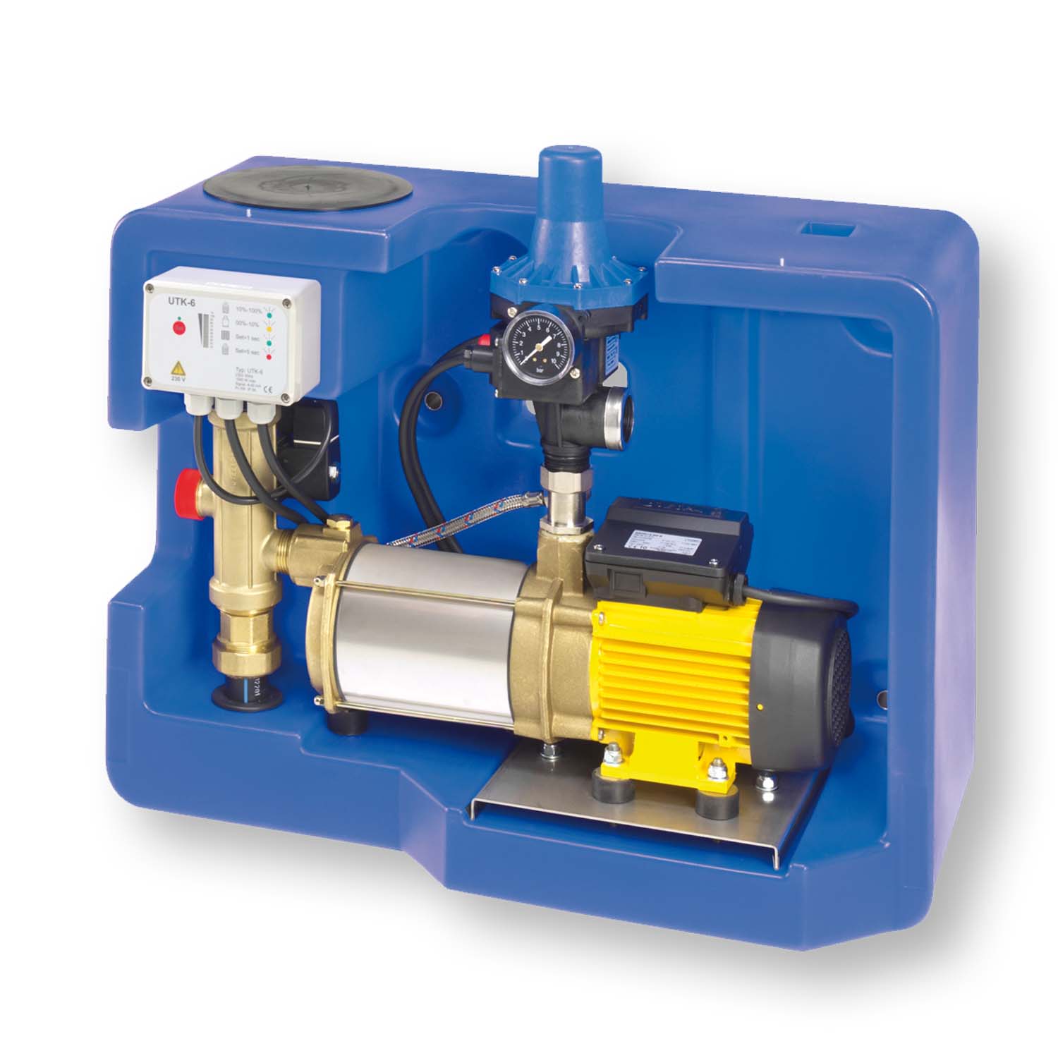 Modulo pompa Roth ROP Comfort, Pumpe, Wasserpumpe, Drucksteuereinheit, Motor, Ventil
