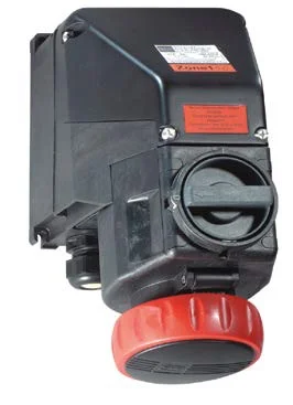 Accoppiatore EX per R50 230ex; da utilizzare all'interno della Zona Ex 1, serie in acciaio 8570, rotator, netzschalter, einstellrad, schalter, störungskontakt