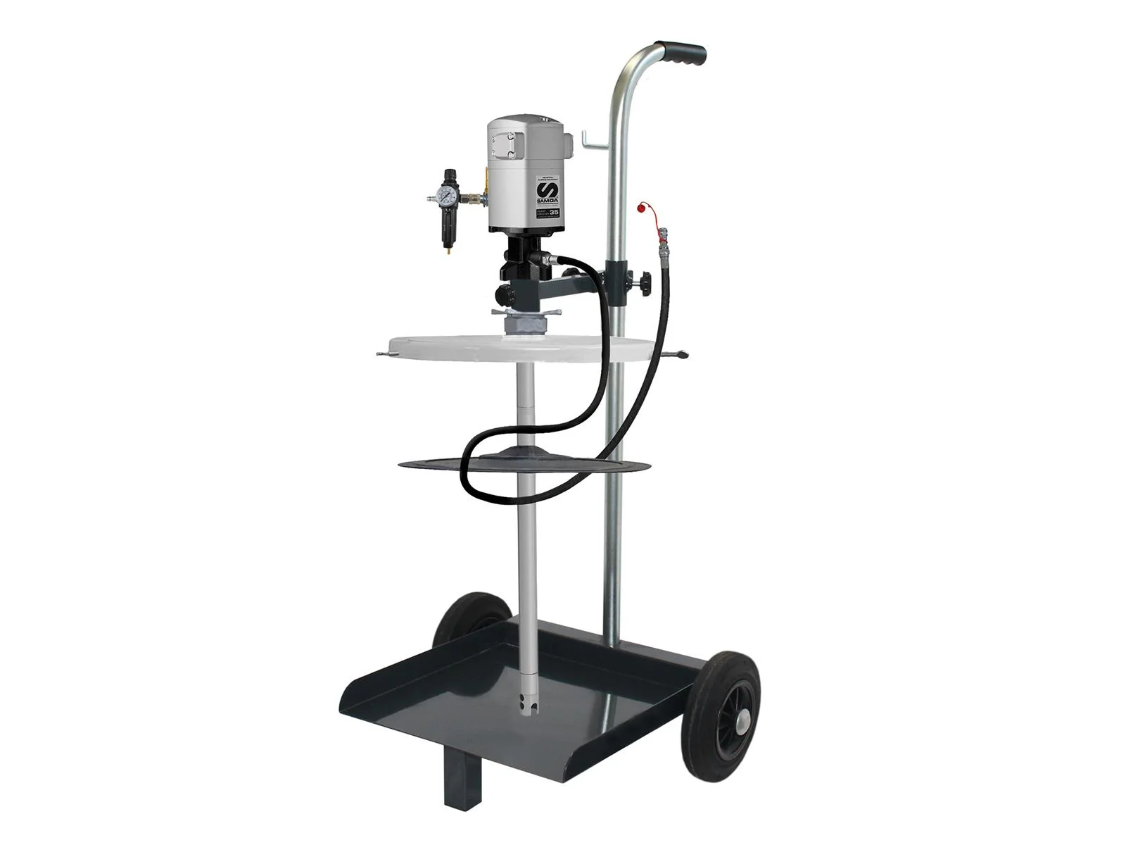 Riempitrice professionale ad aria compressa Füllmeister mobile DPZ-35/18/S