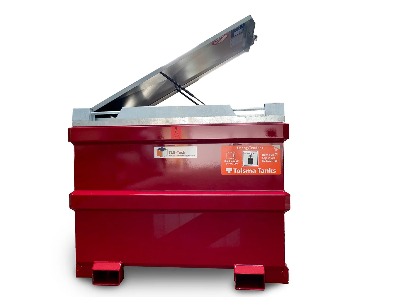 Serbatoio diesel mobile da 995 litri Energy Tender, impianto mobile di stoccaggio diesel senza pompa e senza contatore.