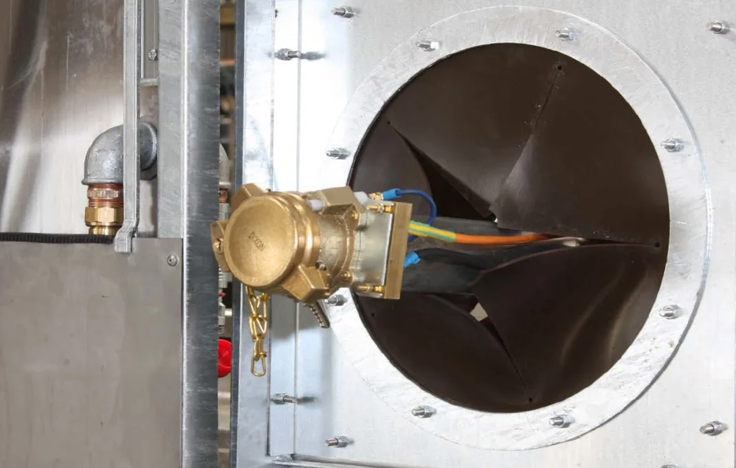 Valvole ASS - Accessori per la stazione di rifornimento carburante KAP-ECO e KAP-GIRO, Ventilator, Lüfter, Membran, Bronzeventil, Kabelleitungen