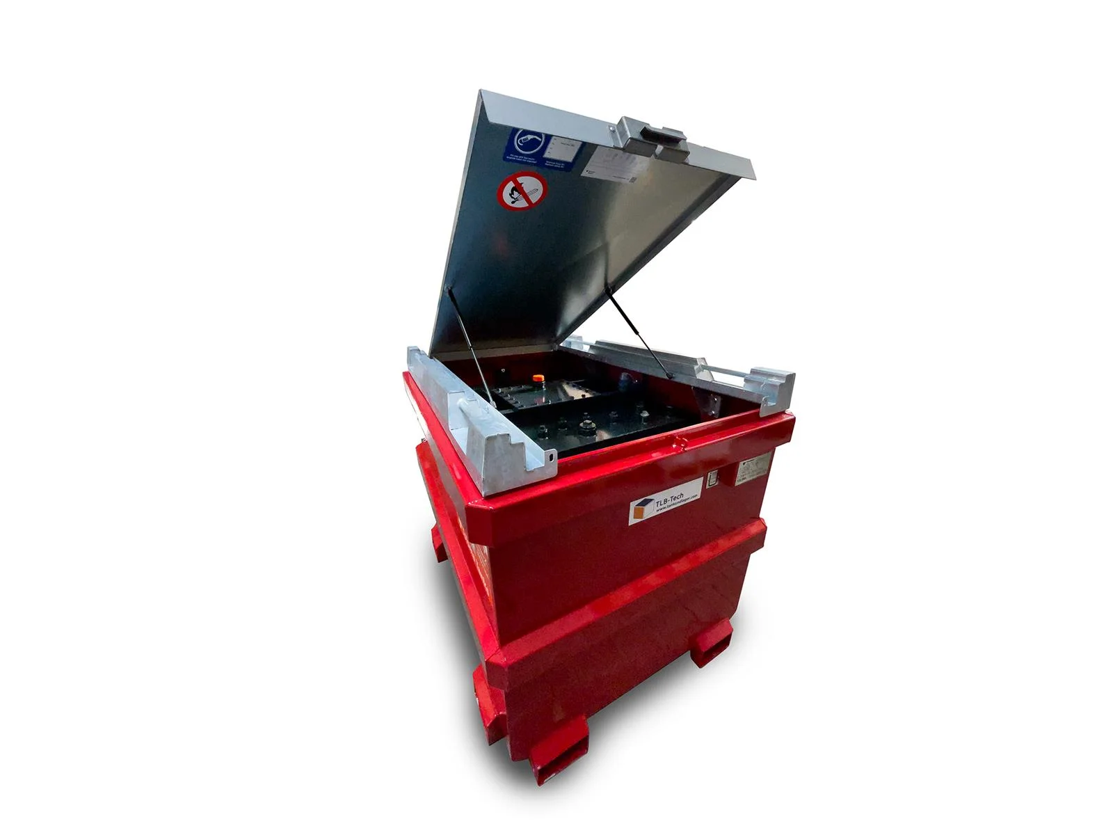 Serbatoio diesel mobile da 995 litri Energy Tender, impianto mobile di stoccaggio diesel senza pompa e senza contatore.