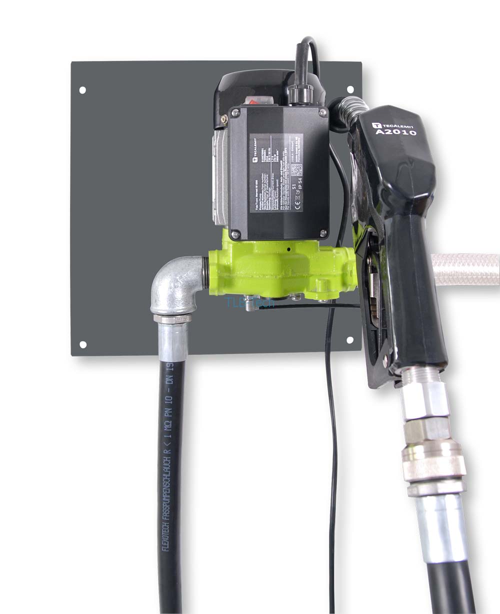 Elektropumpe TecPump 600AC 55l/min 230V im System Elektropumpe TecPump 600AC 55l/min 230V im System ohne Zählwerk 10 Meter
