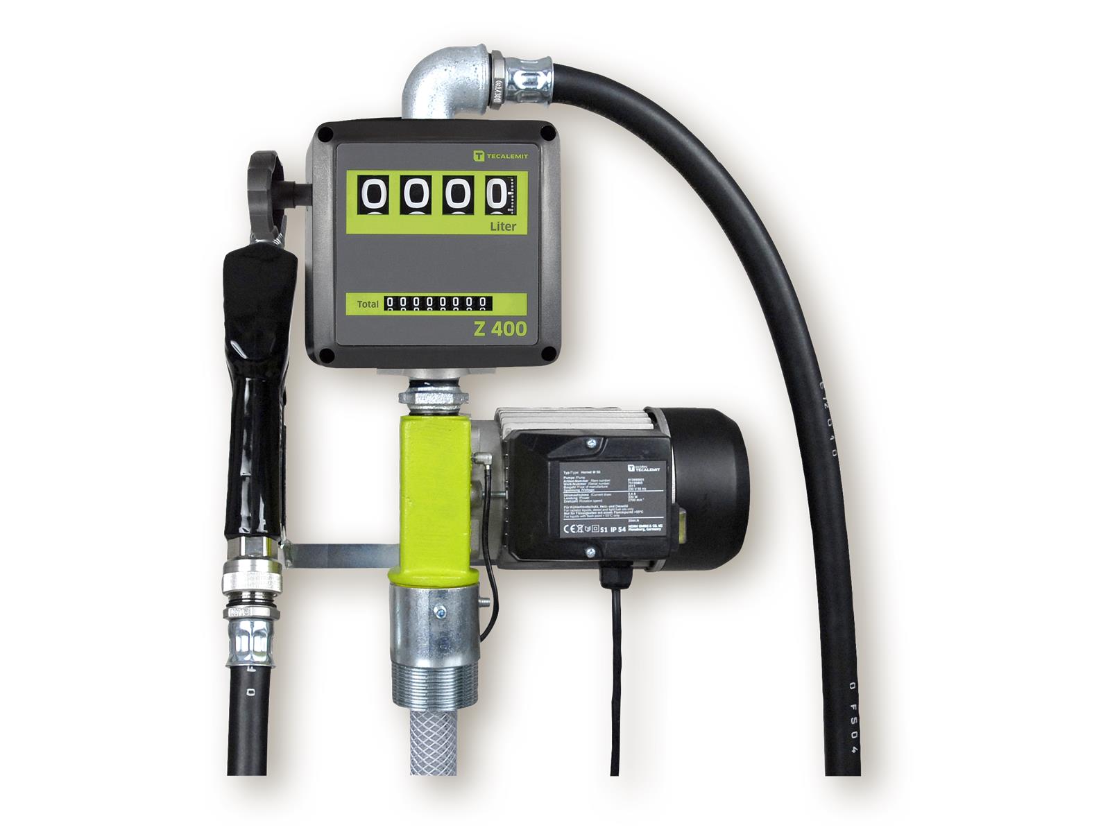 Dieselpumpe mit Zählwerk HORNET 50II Set mit Automatik-Zapfventil und Z400 f. Diesel, Heizöl Dieselpumpe 230V Dieselpumpe mit Zählwerk HORNET 50II Set mit Automatik-Zapfventil und Z400 f. Diesel, Heizöl Dieselpumpe 230V