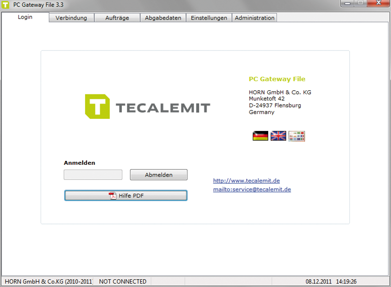 Software fĂĽr Ă–lmanagementsysteme PC-Gateway / File Software fĂĽr Ă–lmanagementsysteme PC-Gateway / File