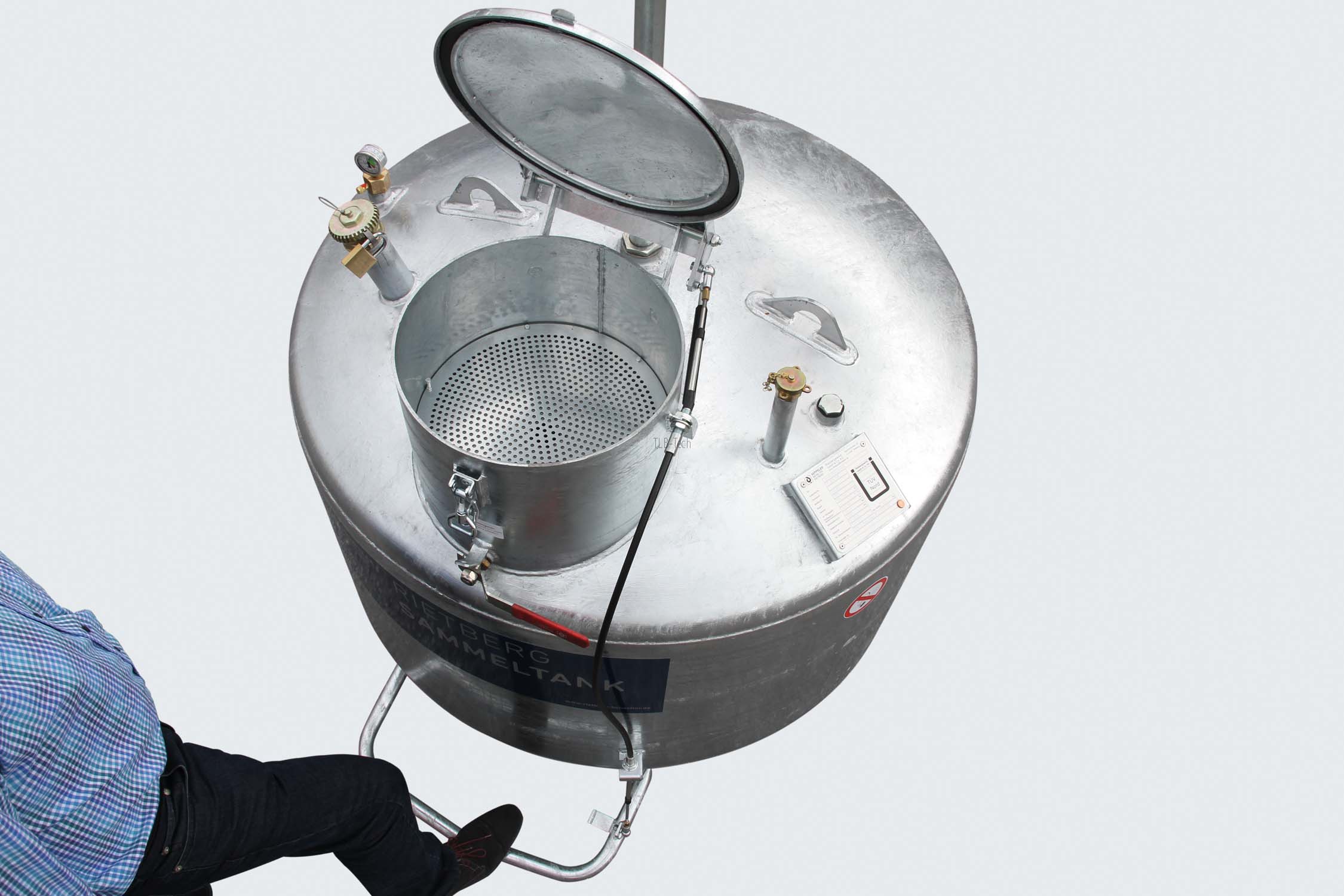 Gefahrstoffsammler GS-TP-ELH 250-Liter, 400-Liter, 600- Liter, 995-Liter
