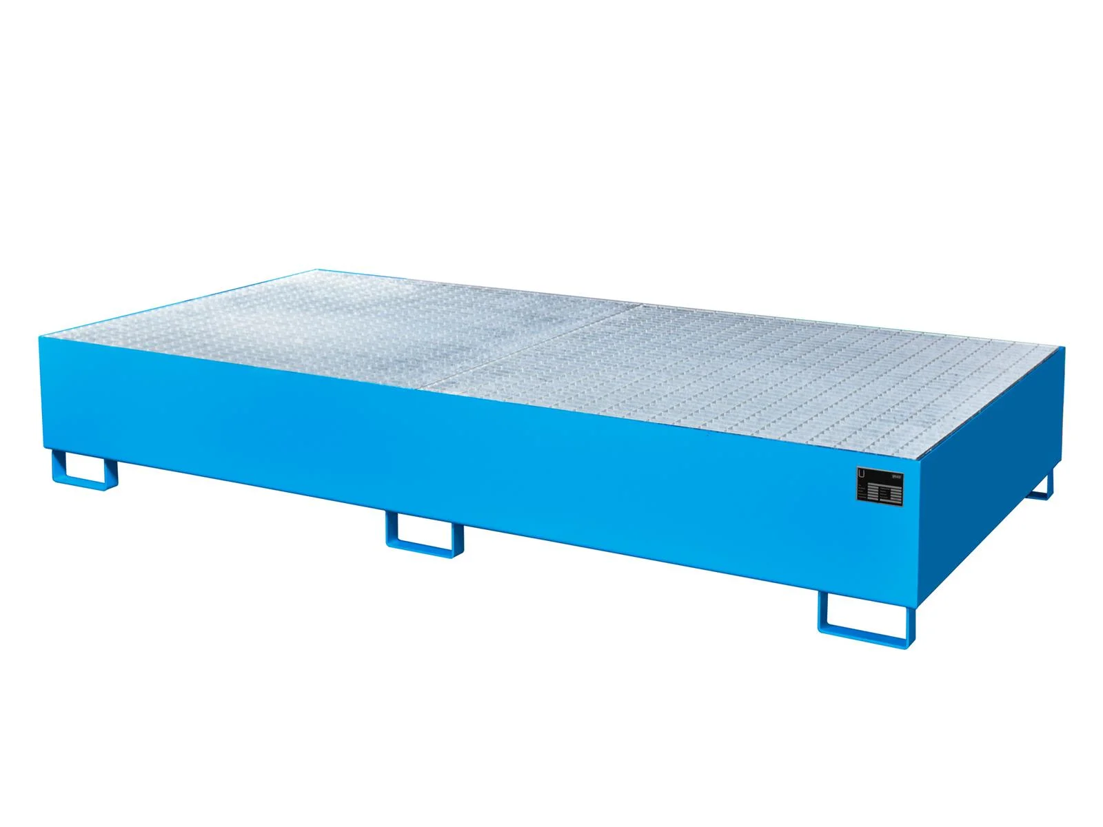 Collection Tray 2650x1300x435mm 1000 Liters Type AW Painted AW1000-2 RAL 5012 Light Blue 🛢️