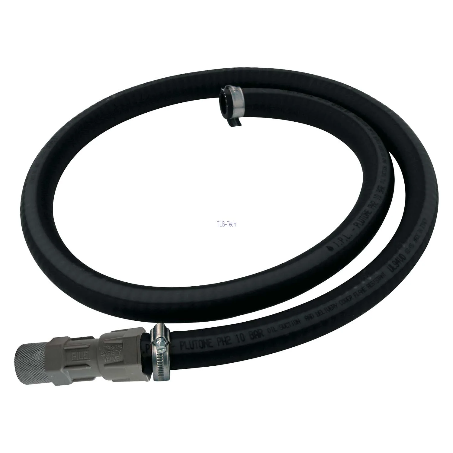 Tubo di aspirazione da 1,1 m con attacco SEC per soluzione di urea AdBlue® Piusi, flexible Schlauch, Gasschlauch, Gummischlauch, Kraftstoffleitung, Schlauchklemme