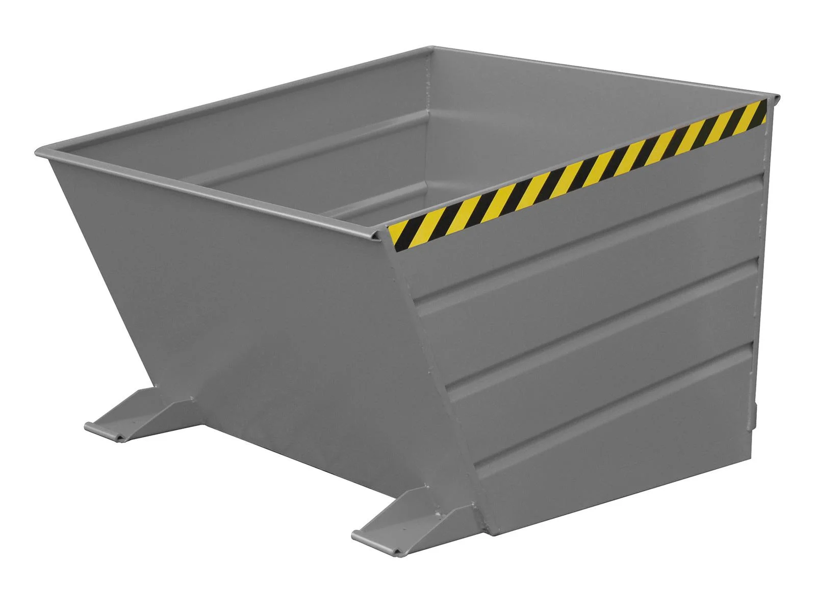 Kippbehälter VD 1000 1m³ 1445x1200x890mm RAL 7005 Mausgrau
