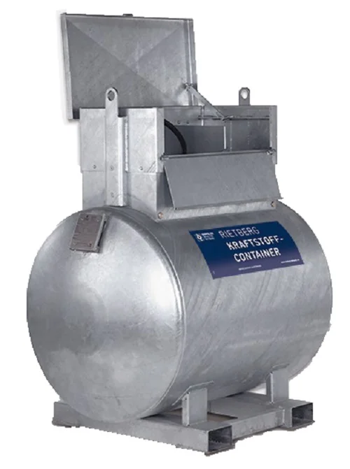 Serbatoio mobile KC-K con cassetta di stoccaggio serbatoio diesel con pompa Rietberg