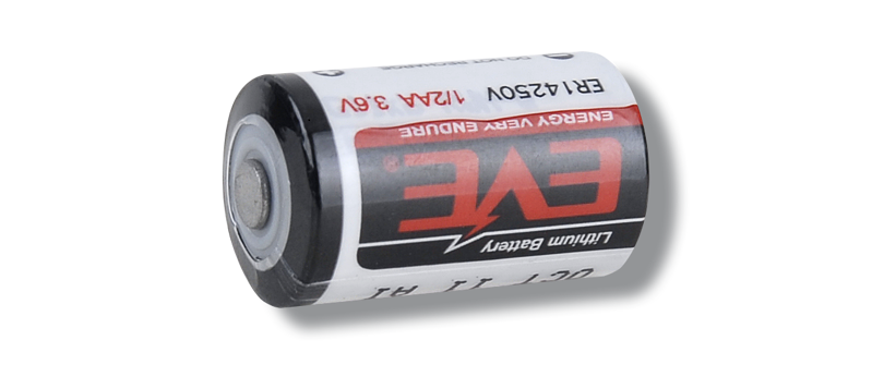 Lithium Batterie 3,6V 1200mAh für FMT II Zähler