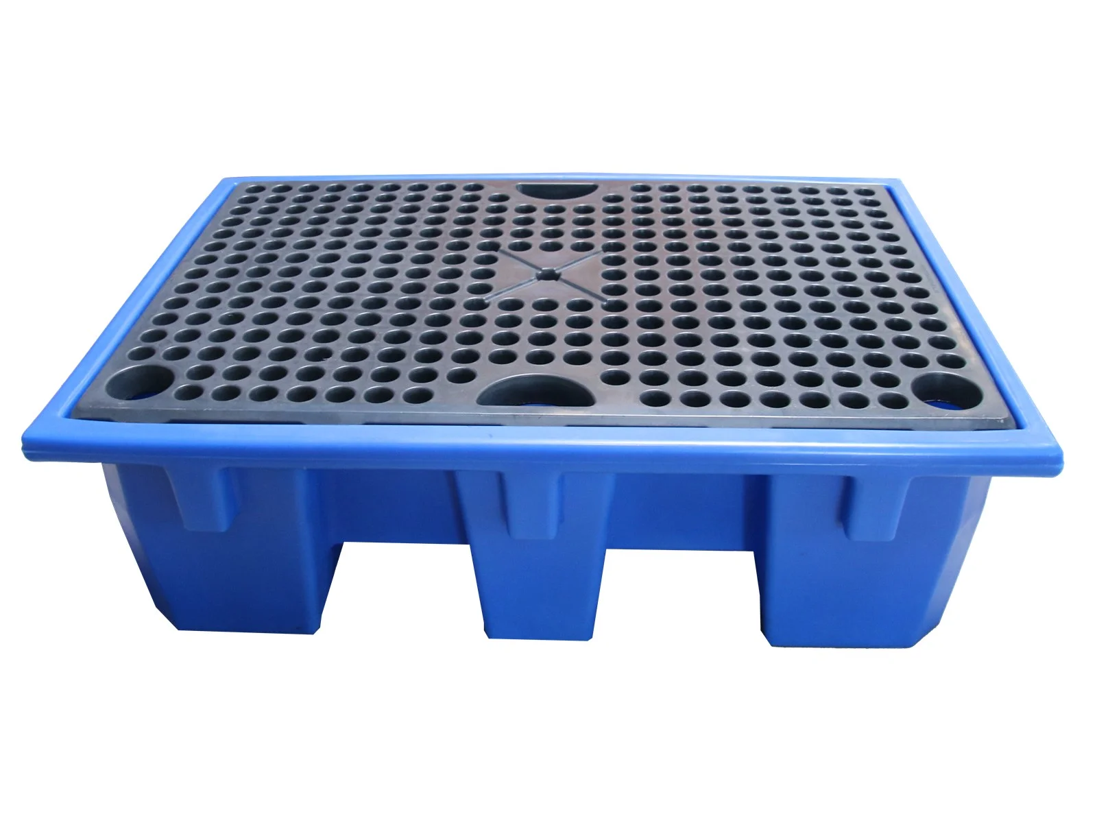 Spill Containment Pallet for 2 Drums – 240 Liters made of HDPE