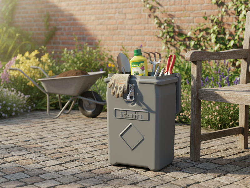 ROTH Box di Sicurezza 50 Litri Omologata ADR in PE-HD