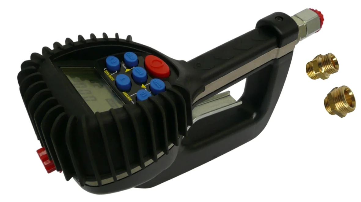 DIGMET E30 preset con selezione di quantità preimpostata senza uscita, Druckpumpe, Manometer, Kompakt, Schmierungswerkzeug, Sichtfenster
