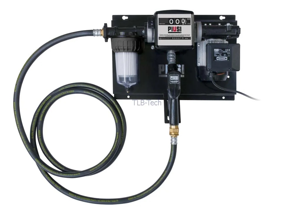 Pompa diesel ST Panther 56 K33 A60 con separatore d'acqua trasparente e tubo di mandata da 6 m