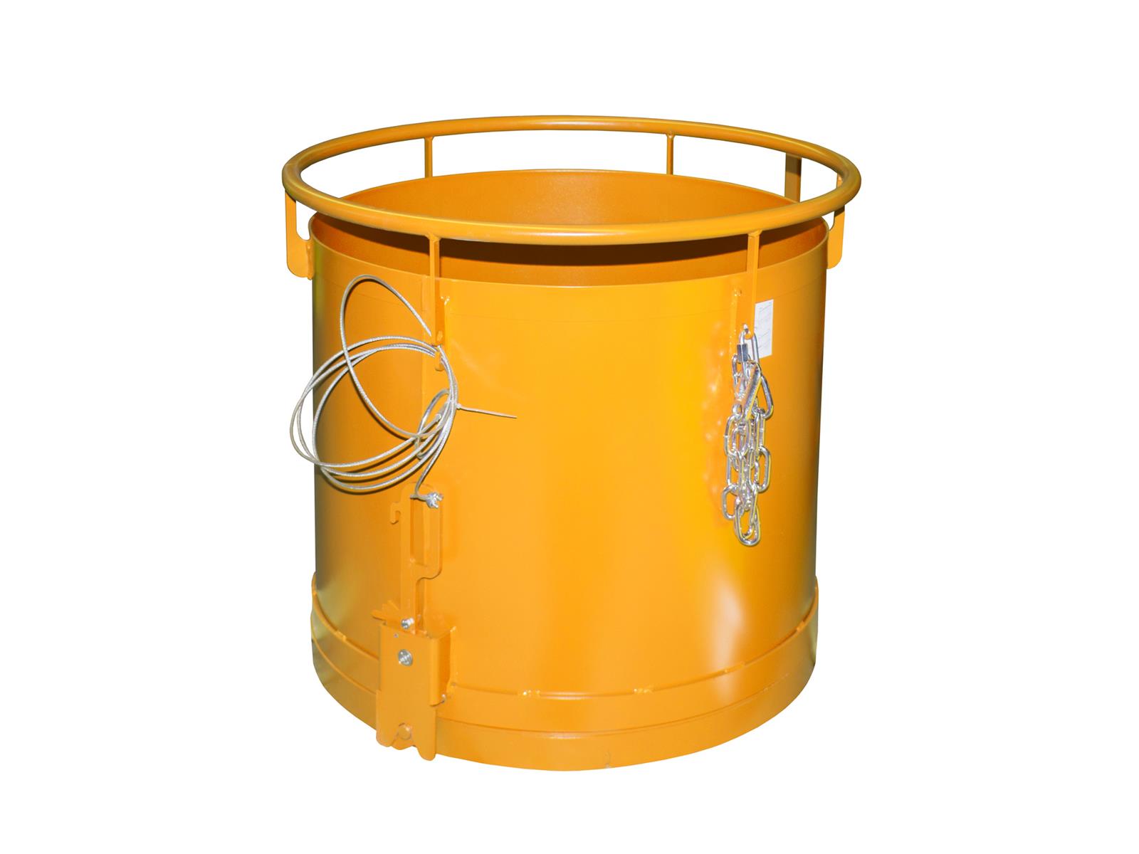 Rundbehälter RB 300 0,30m³ 865x775mm RAL 2000 Gelborange Rundbehälter RB 300 0,30m³ 865x775mm RAL 2000 Gelborange