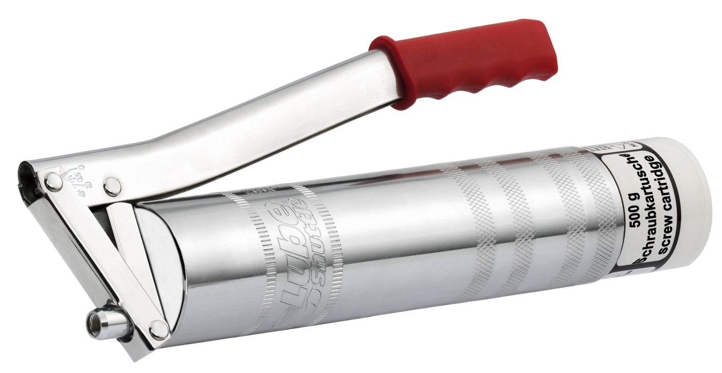 Hebelfettpresse Lube-Shuttle® 500 für 500g Kartuschen Hebelfettpresse Lube-Shuttle® 500 für 500g Kartuschen Standard
