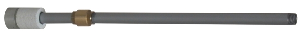 Stahl-Sagrohre, eichfäig R3/4" mit Luftverhinderungseinnheit für 700 Liter Schütz Tank
