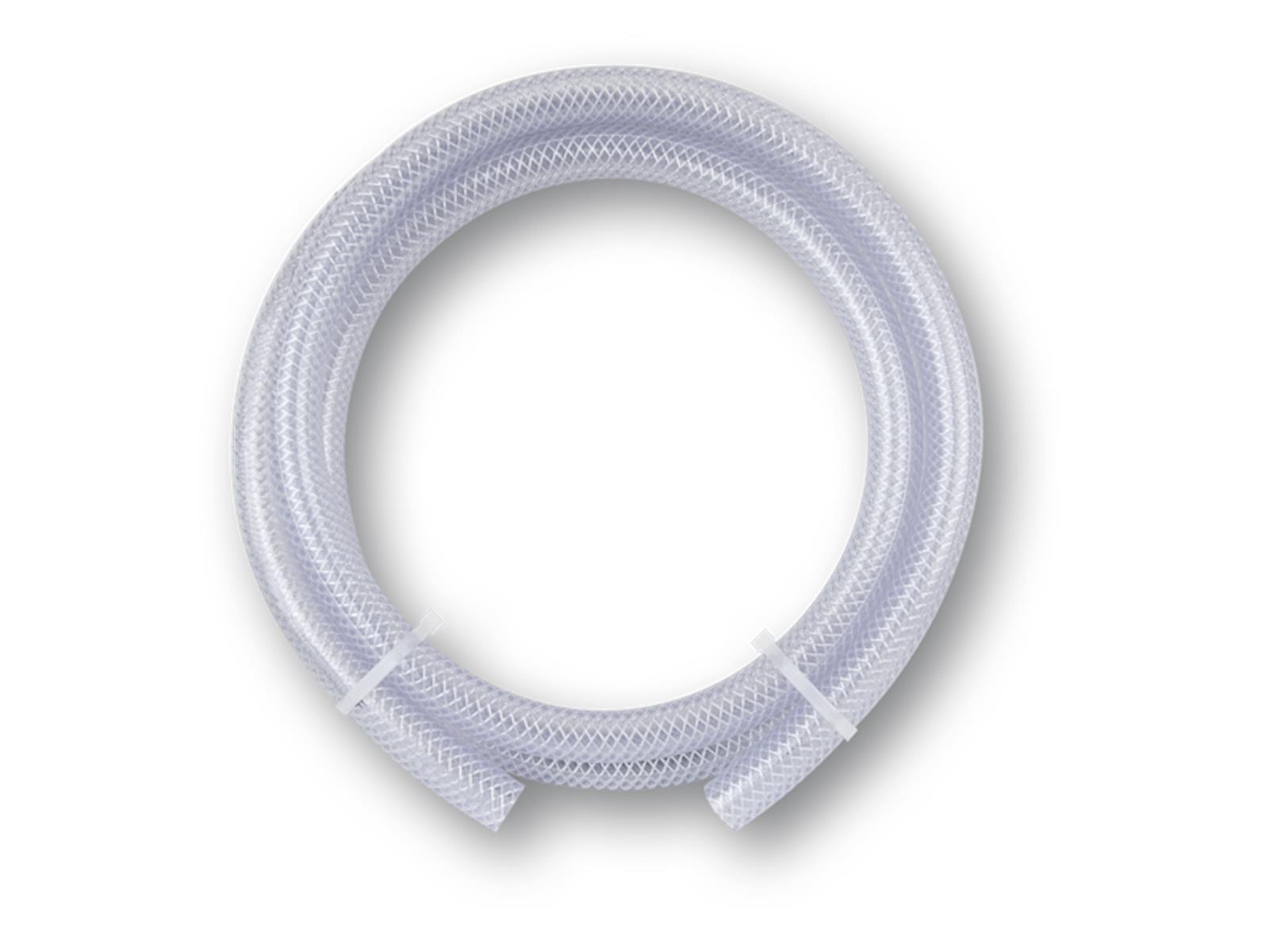 Rücklaufleitung aus PVC-Gewebegitterschlauch, 1,50 m lang Rücklaufleitung aus PVC-Gewebegitterschlauch, 1,50 m lang