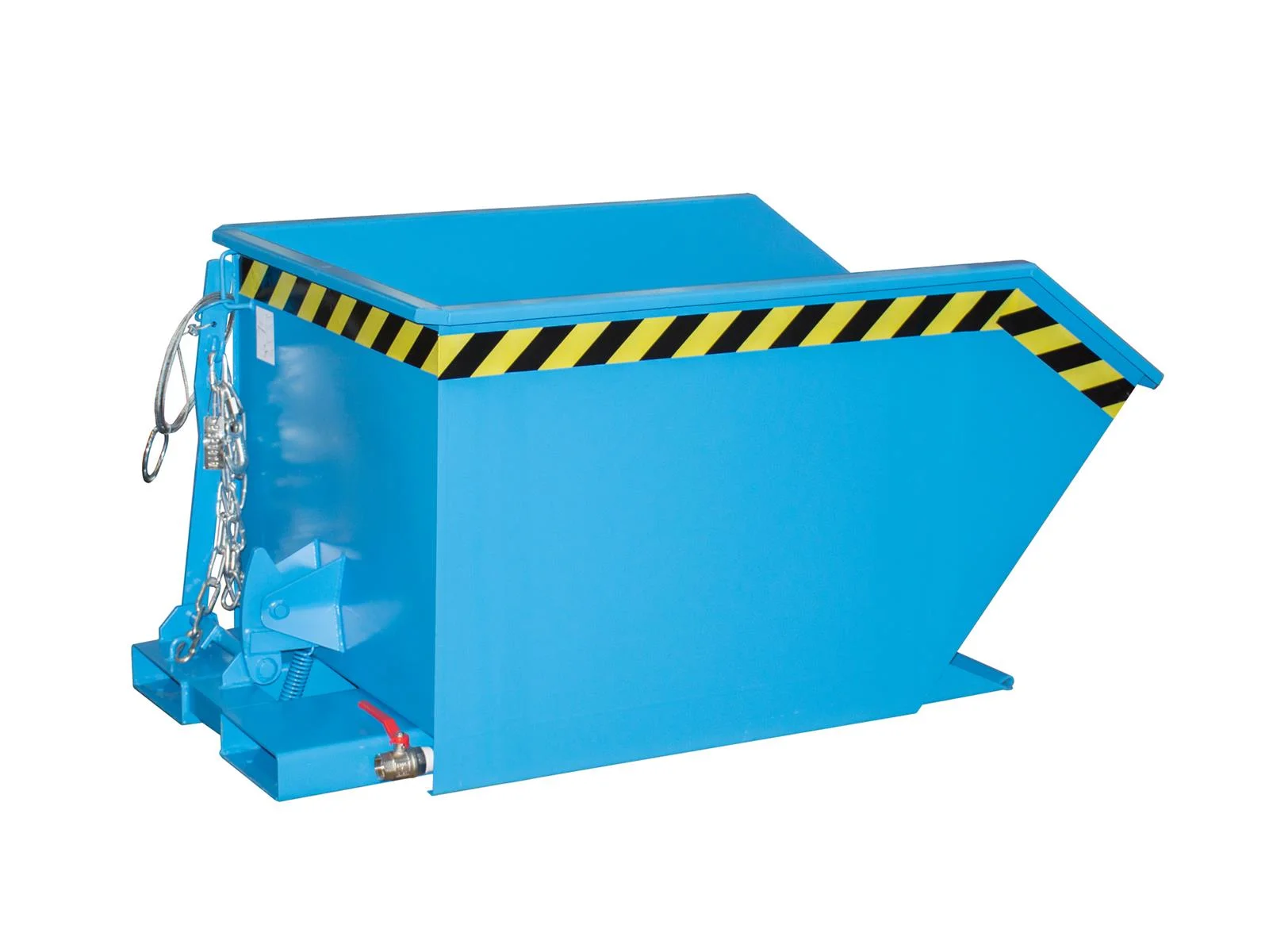 Chip Container SGU 50, 0.50m³, 1440x780x680mm, RAL 5012 Light Blue