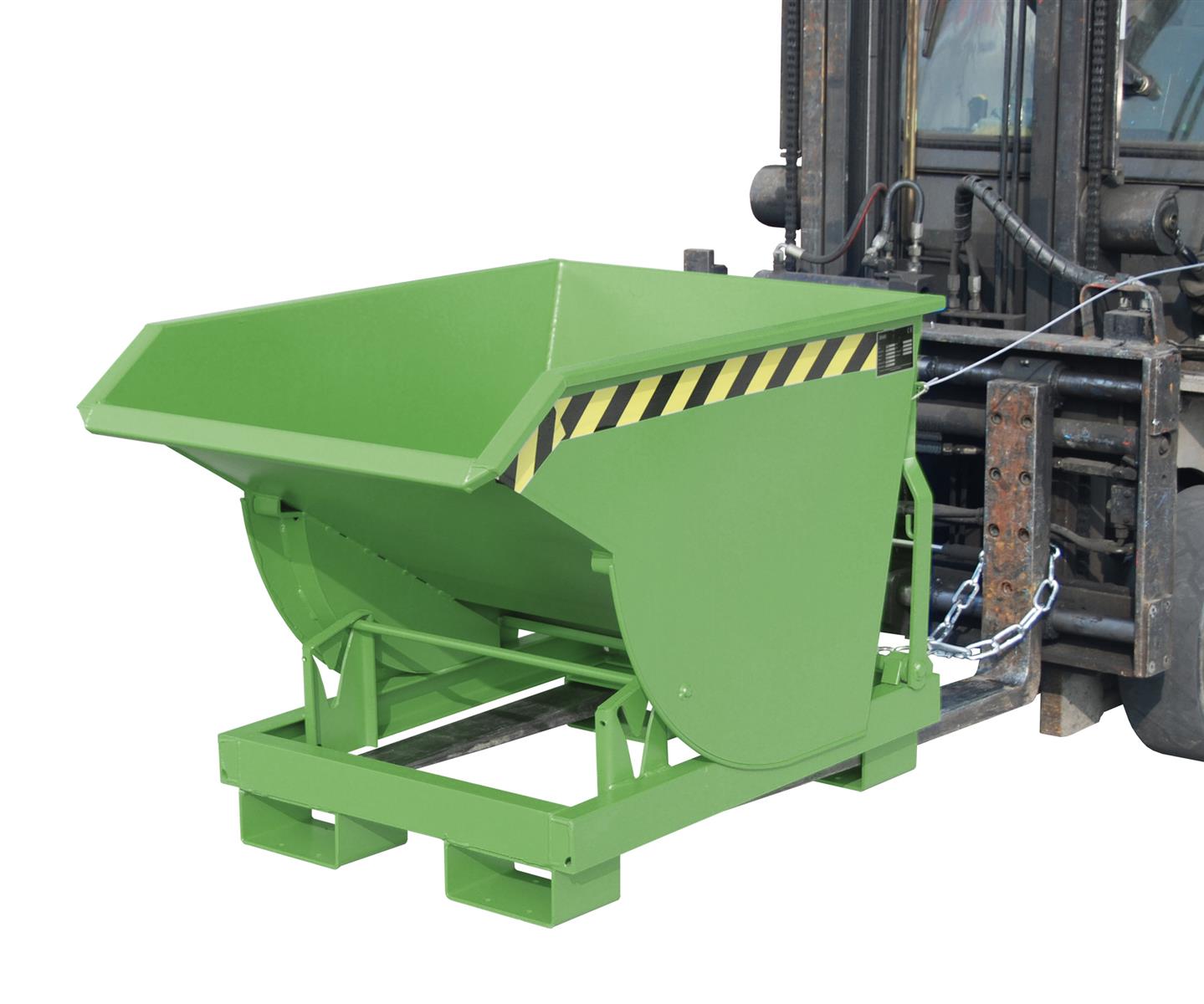 Kippbehälter BKM 30 0,30m³ 1160x820x825mm RAL 6011 Resedagrün