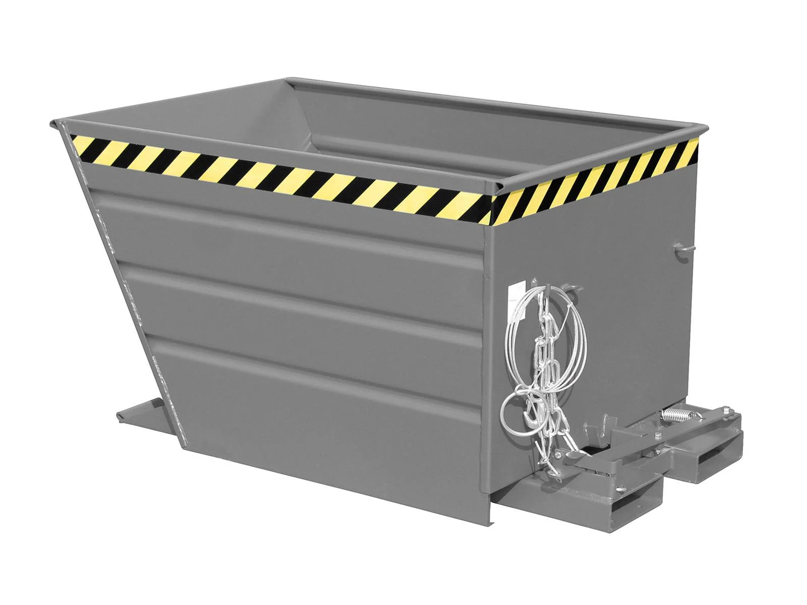 Tipping Container VG 900 0.90m³ 1370x1200x730mm RAL 7005 Mouse Grey