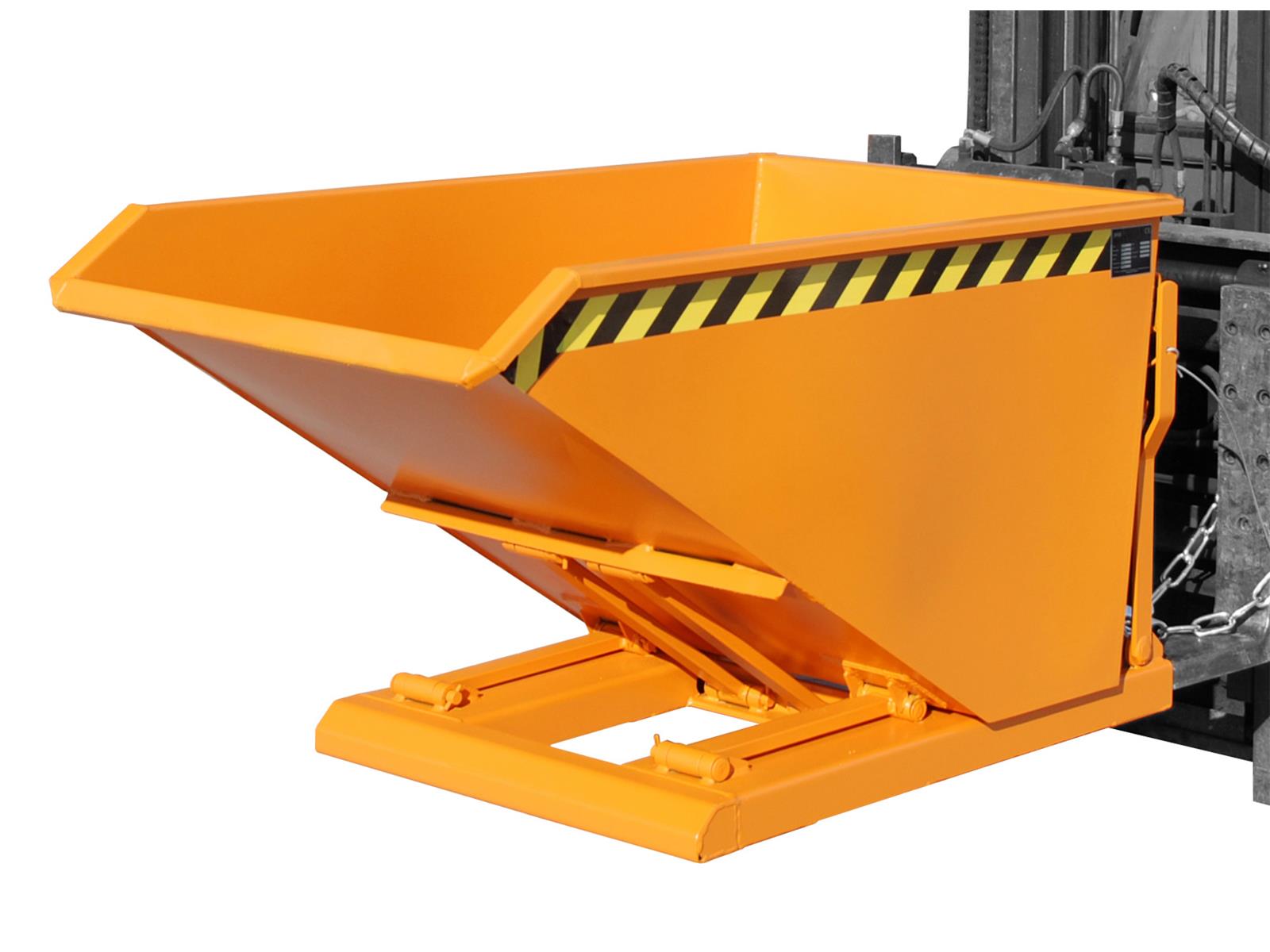 Kippbehälter NK 50 0,5m³ 1450x840x760mm RAL 2000 Gelborange
