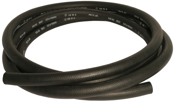 Gewebeverstärkter, leitfähiger EPDM-Schlauch DN19 (R3/4") schwarz, UV-beständige Industriequalität, max. 20 bar -Meterware Gewebeverstärkter, leitfähiger EPDM-Schlauch DN19 (R3/4") schwarz, UV-beständige Industriequalität, max. 20 bar -Meterware