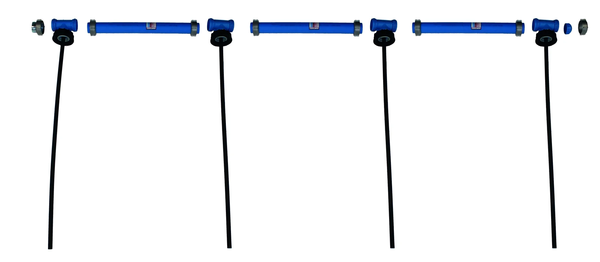 Set da quattro tubazioni di riempimento per serbatoi da 3.000 l Schütz 4005926
